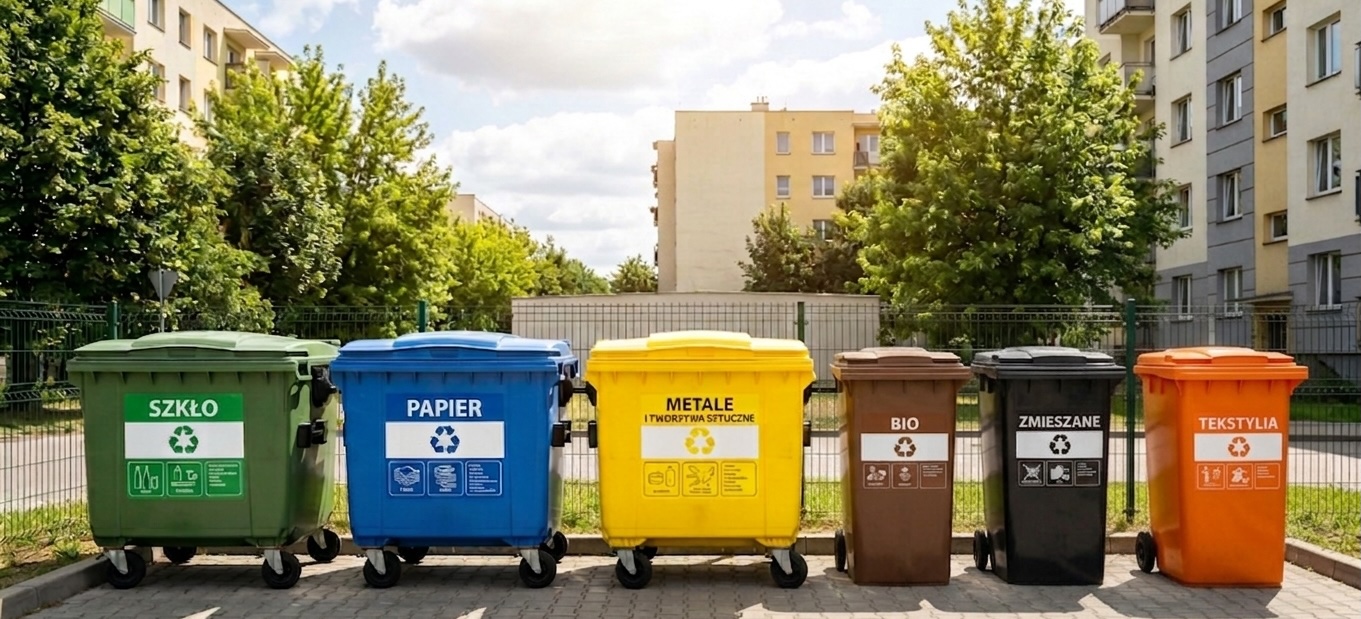 Pojemniki do segregacji