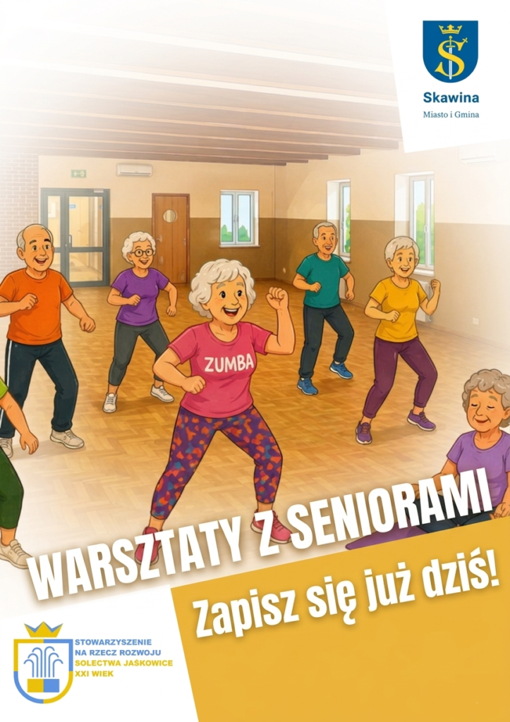 Aktywna jesień życia w Jaśkowicach – bezpłatne warsztaty dla seniorów