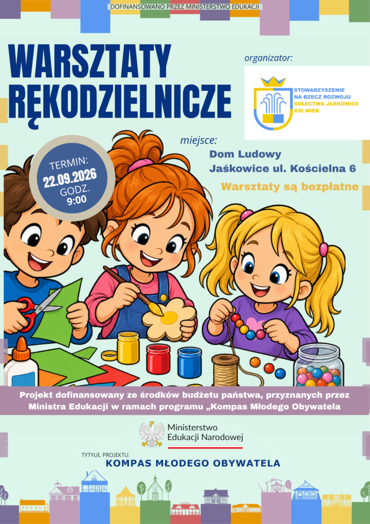 Warsztaty rękodzielnicze w Jaśkowicach